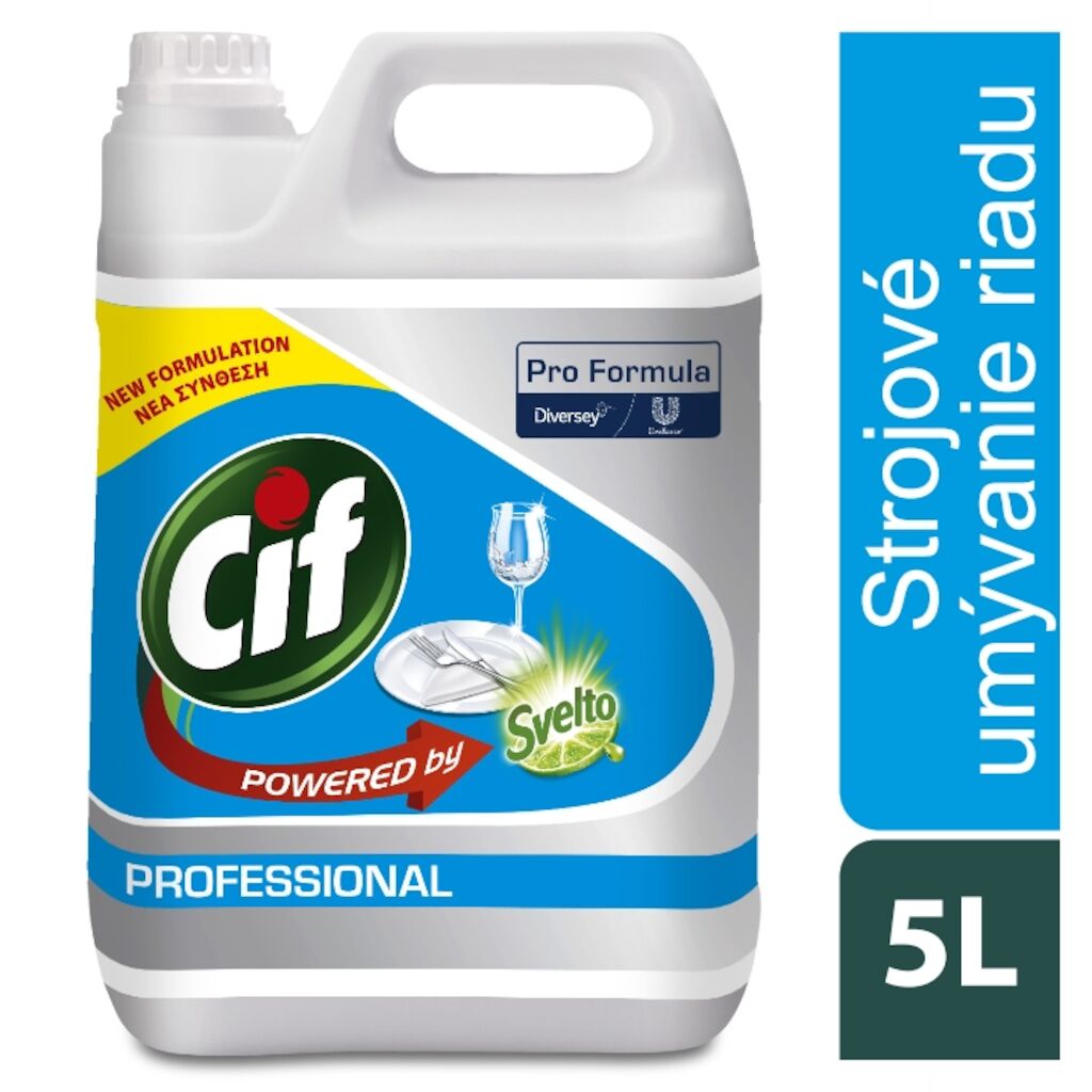 Cif Pro Formula Liquid 2x5L - Umývací prostriedok na strojové umývanie riadu